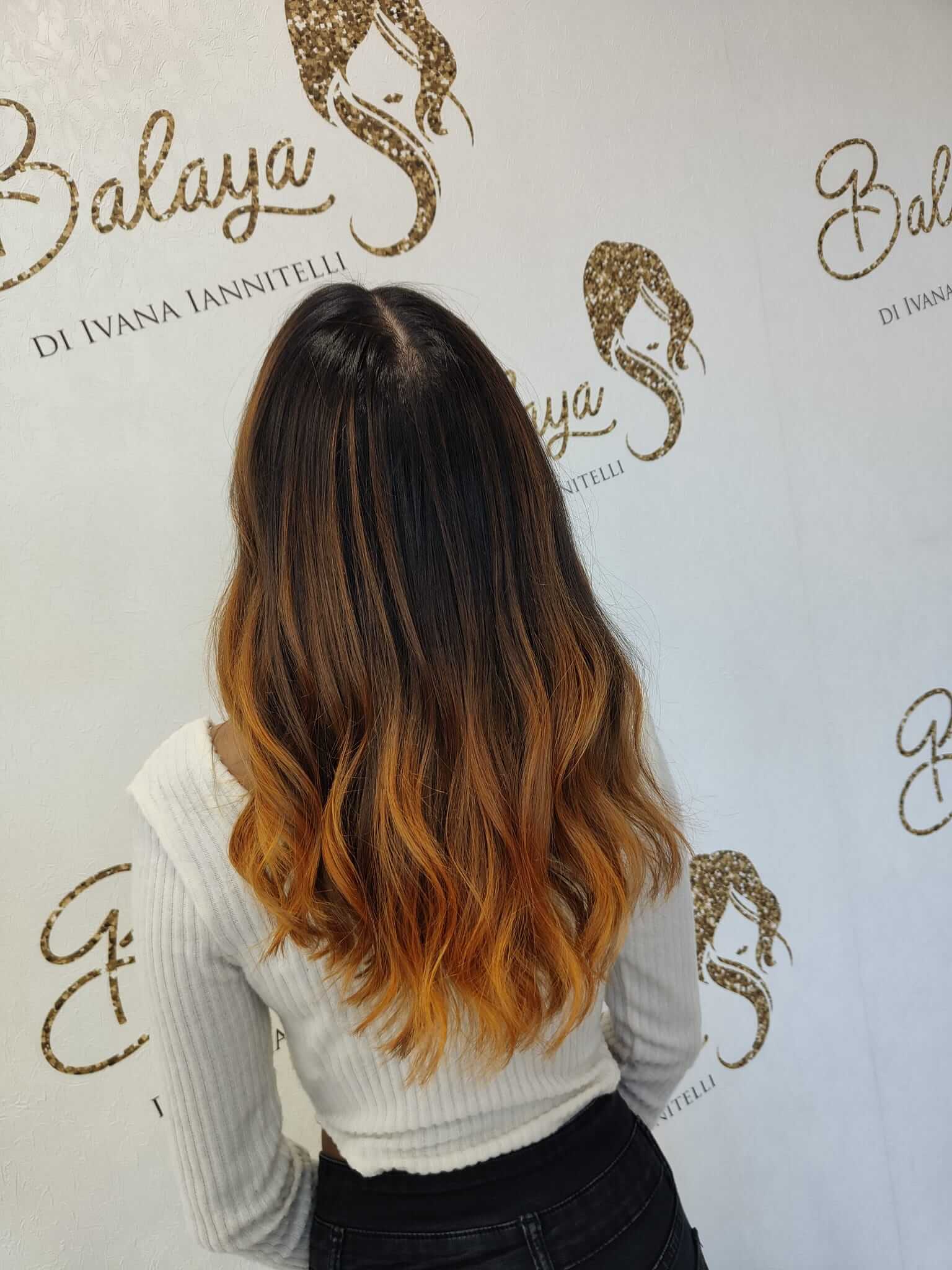 French balayage copper - Balaya parrucchieri